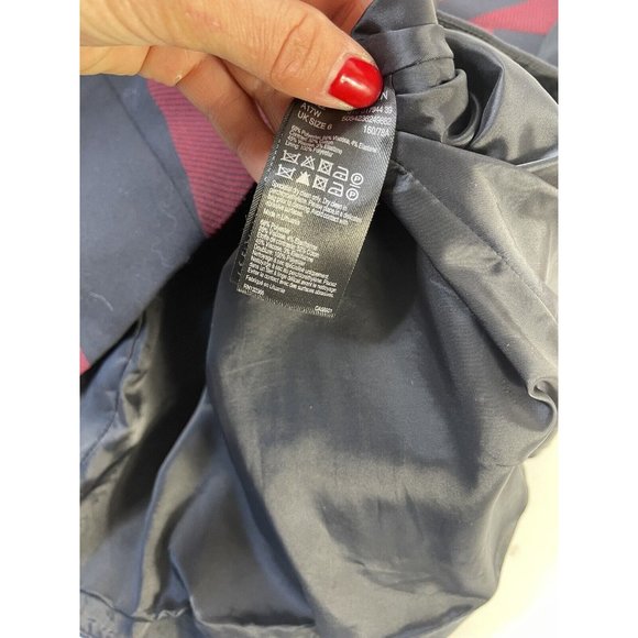 Karen Millen Red and Black Geometric Dress - Picture 9 of 9